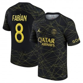 Camisetas Paris Saint Germain FABIAN 8 4ª Jordan 2022/23 - Hombre